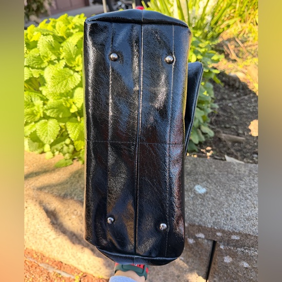 House of Harlow 1960 Black Quilted Shoulder Bag with Chain Strap - Picture 4 of 6